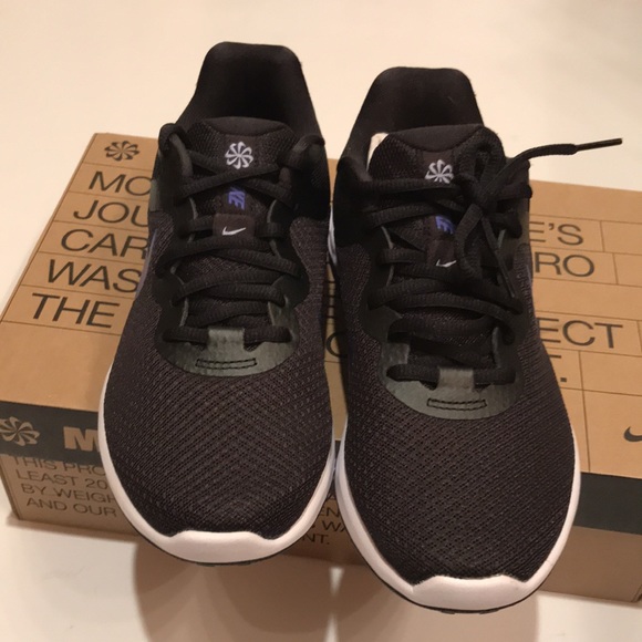 NWT NIKE REVOLUTION 6 NN size 6.5 black lapis Sneakers tennis shoes athletic - Picture 2 of 9